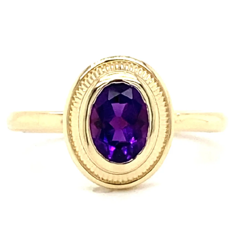 Amethyst Fashion Ring