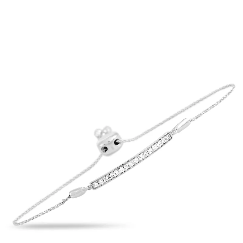 LB Exclusive 14K White Gold 0.25 ct Diamond Bracelet