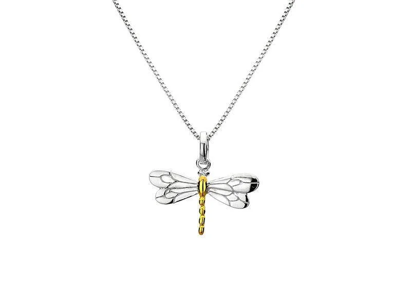 simple necklaces for women -Sea Gems Dragonfly Pendant