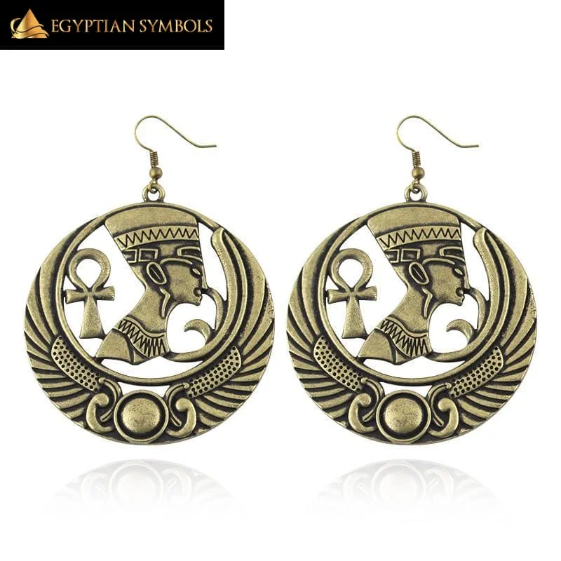 Egyptian Earrings in honor of Pharaoh