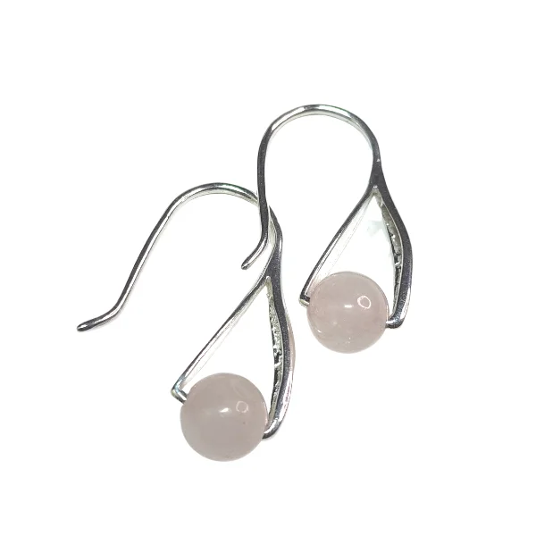 Rose Quartz Comfort Earring