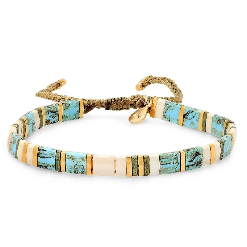 TAI Block Party Bracelet in Turquoise