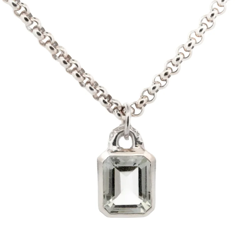 classic diamond necklaces for women -Dainty London Maxi Silver Merrow Necklace