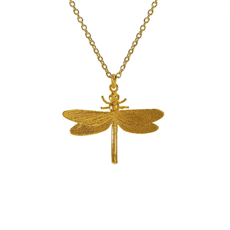 stylish chain necklaces for women -Alex Monroe Dragonfly Necklace