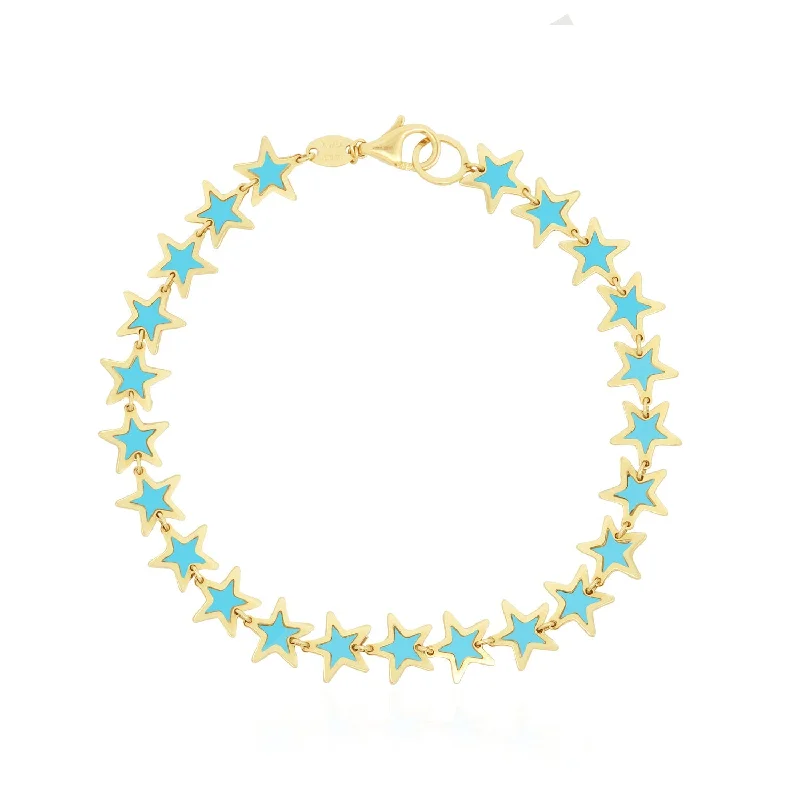 Turquoise Star Bracelet