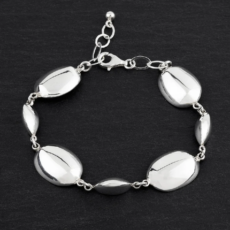 Simple Sterling Silver Everyday Link Bracelet