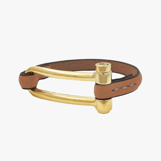 CXC KOA Shackle Bracelet -Gold