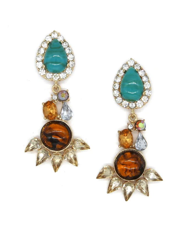 Leia Stone Earrings