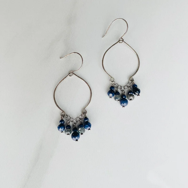 Sapphire Chandelier Earrings