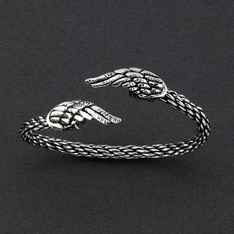 Sterling Silver Angel Wings Bracelet