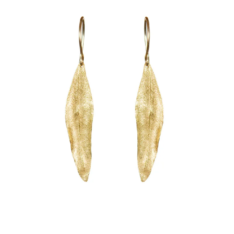 Olive Leaf Earrings