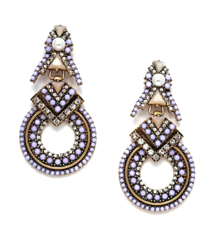 Viola Glam Statement Earrings