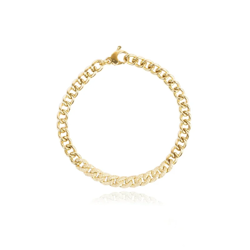 Diamond Cuban Link Bracelet