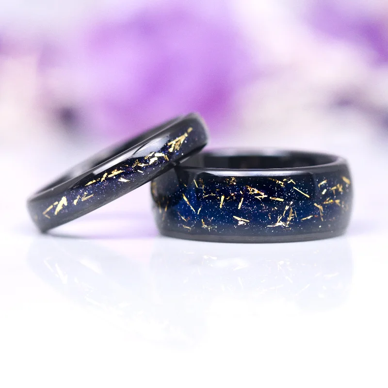 Stardust Couples Ring