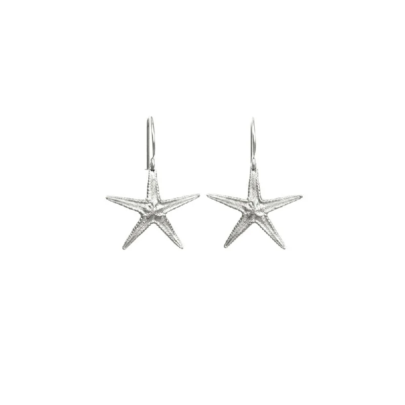 Medium Starfish Earrings