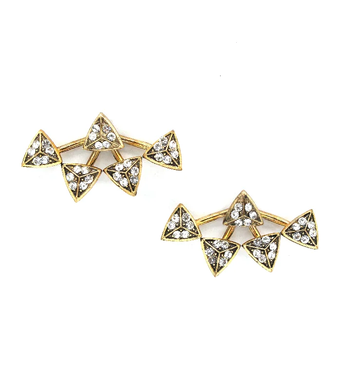 Zigi Pavé Ear Jacket Earrings