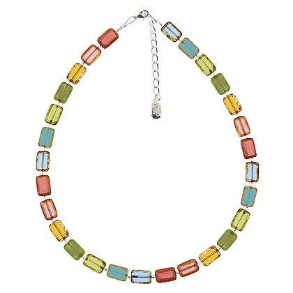 gemstone necklaces for women -Carrie Elspeth Picasso Rainbow Necklace