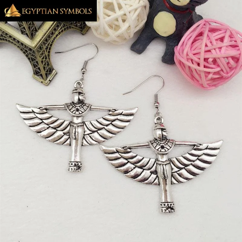 Egyptian Queen Charm Earrings