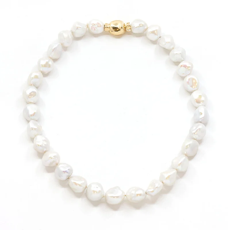 statement pendant necklaces for women -Freshwater Baroque Pearl Necklace