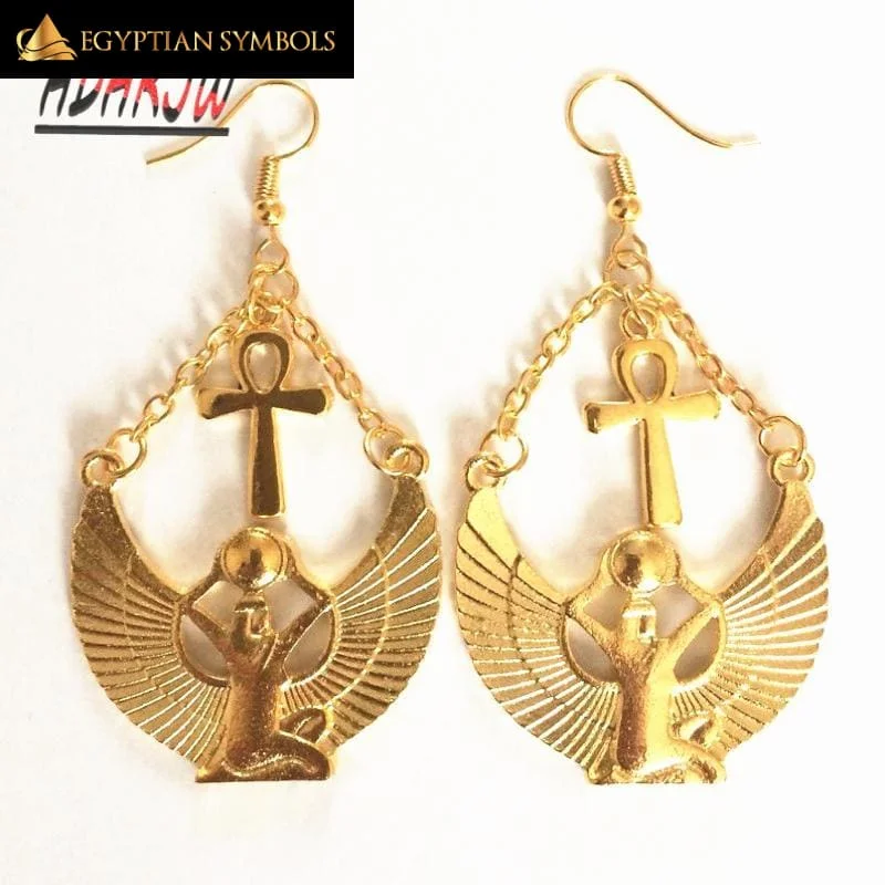 Egyptian Earrings - Goddess Isis