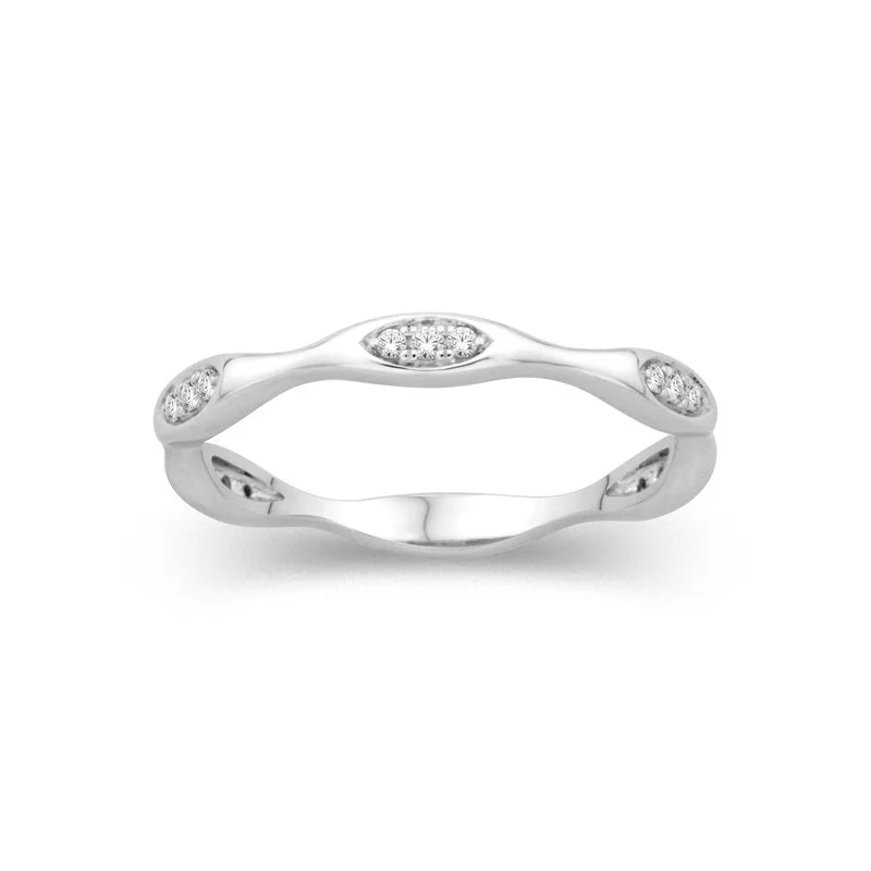 Stackable Diamond Band