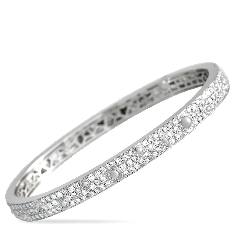 LB Exclusive 18K White Gold 1.80ct Diamond Bracelet ALB-18084