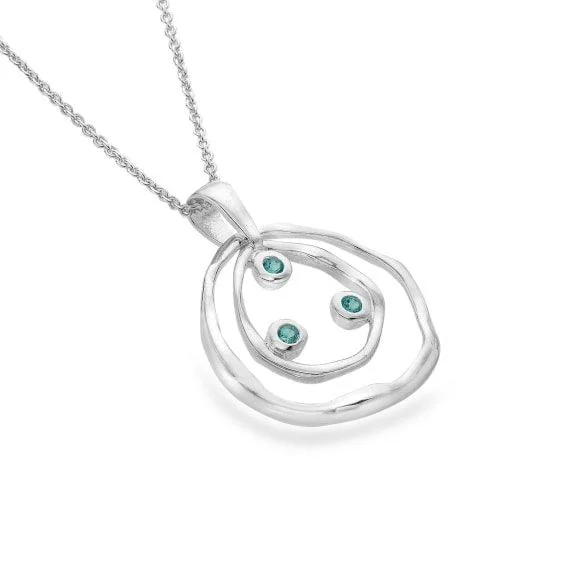 adjustable necklaces for women -Sea Gems Ocean Embrace Necklace