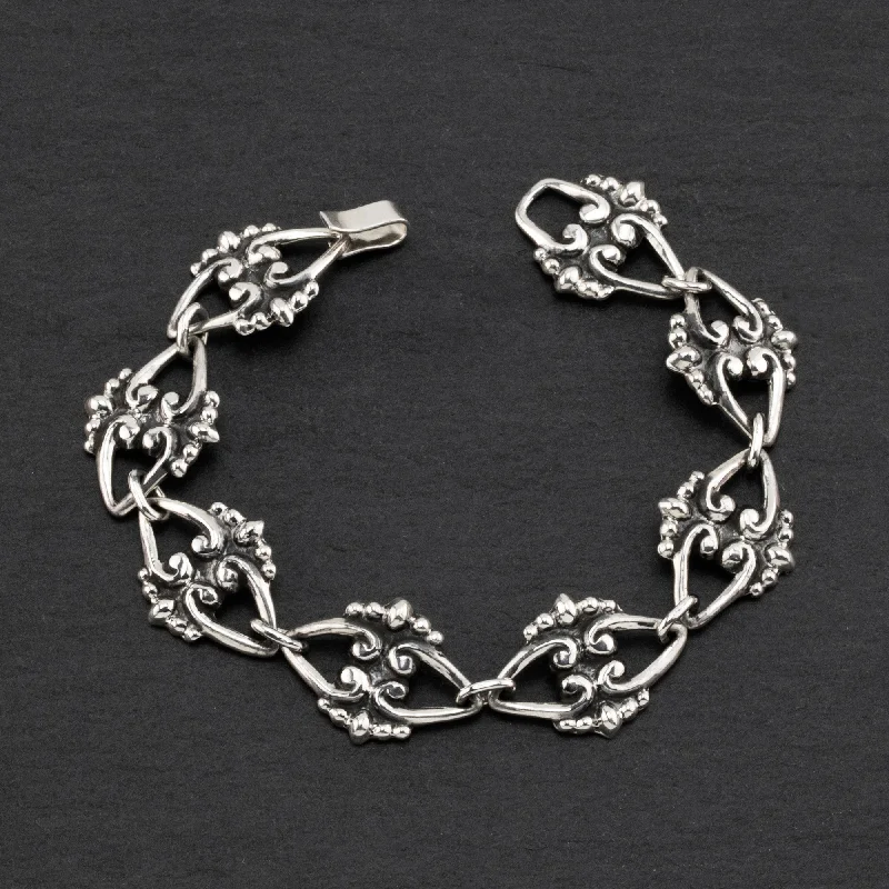 Vintage Margot de Taxco Silver Bracelet