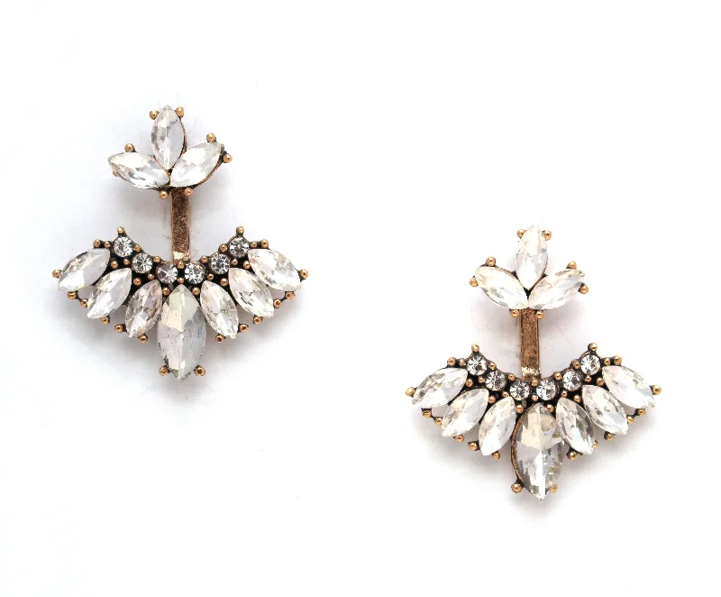 Gloria Divine Ear Jacket Earrings