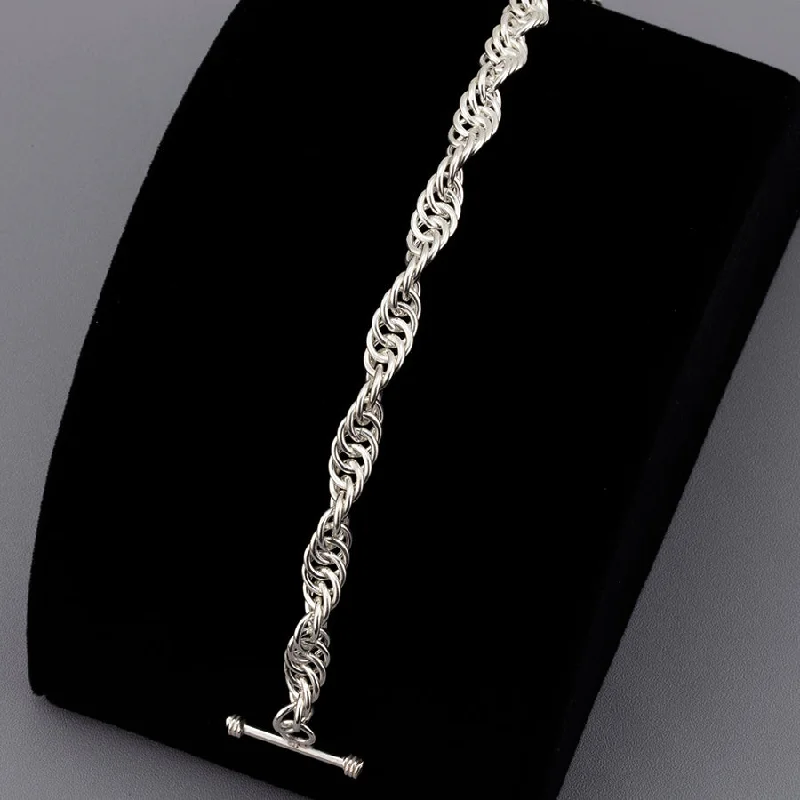 Sterling Silver Link Chain Bracelet