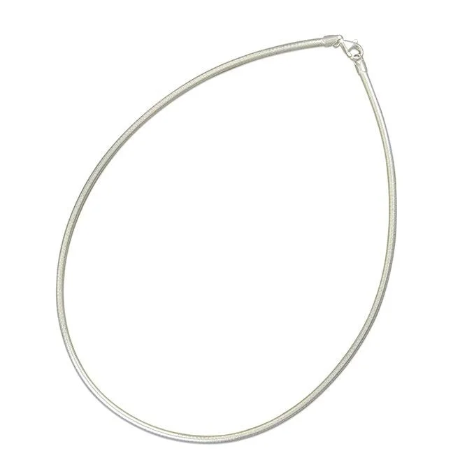 contemporary necklaces for women -46cm Round Omega