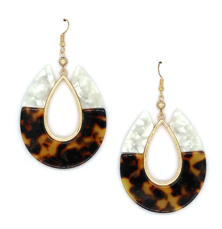 Claire Teardrop Dangle Earrings