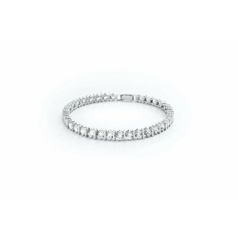 CRISLU Classic Bar Tennis Bracelet