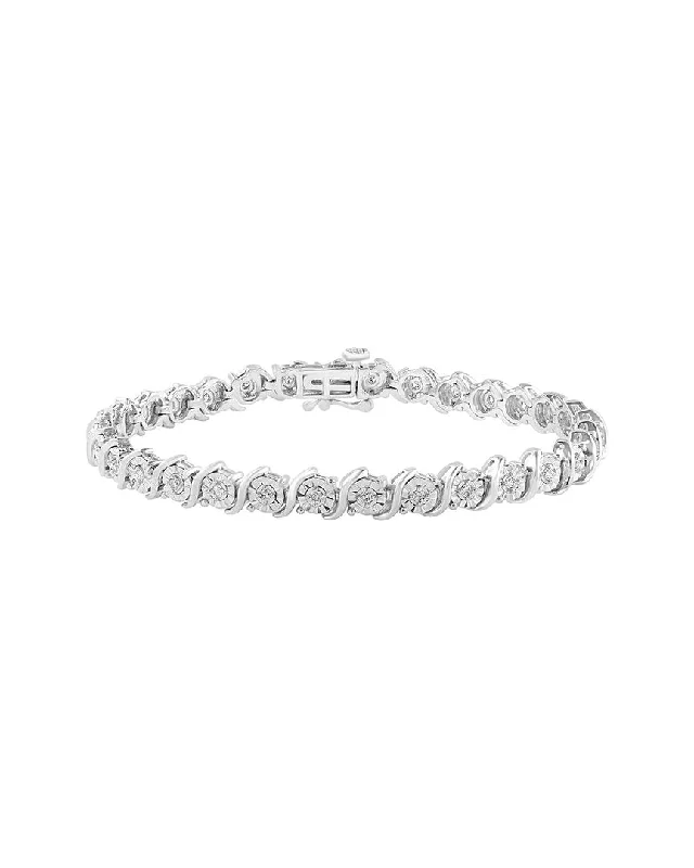 Effy Fine Jewelry Silver 0.50 ct. tw. Diamond Bracelet