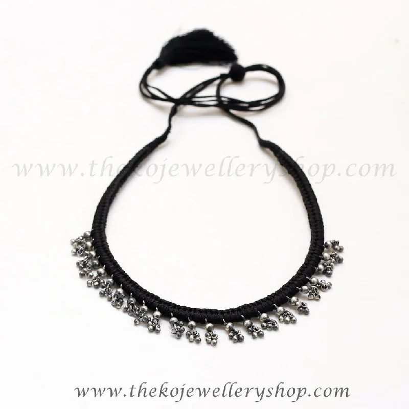 layered necklaces for women -The Parul Silver Necklace