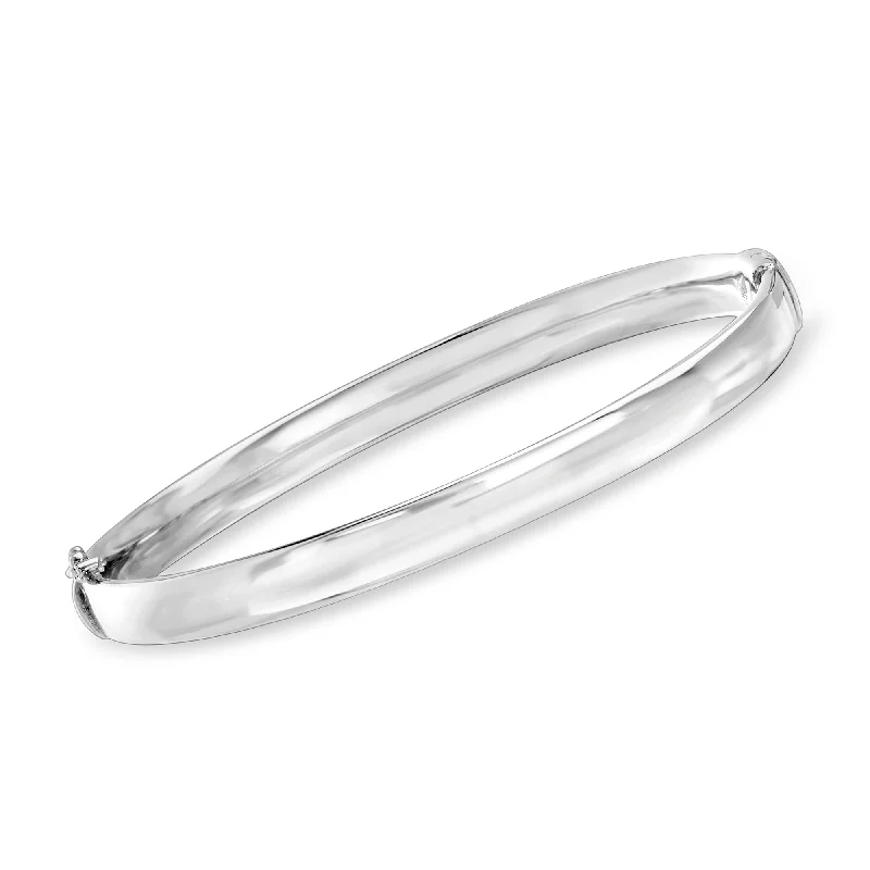 Ross-Simons Sterling Silver Polished Bangle Bracelet