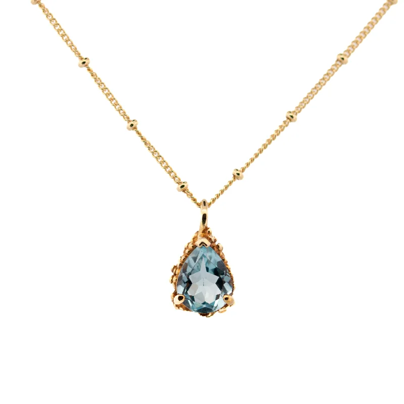 charm necklaces for women -Dainty London Gold Aurelia Necklace