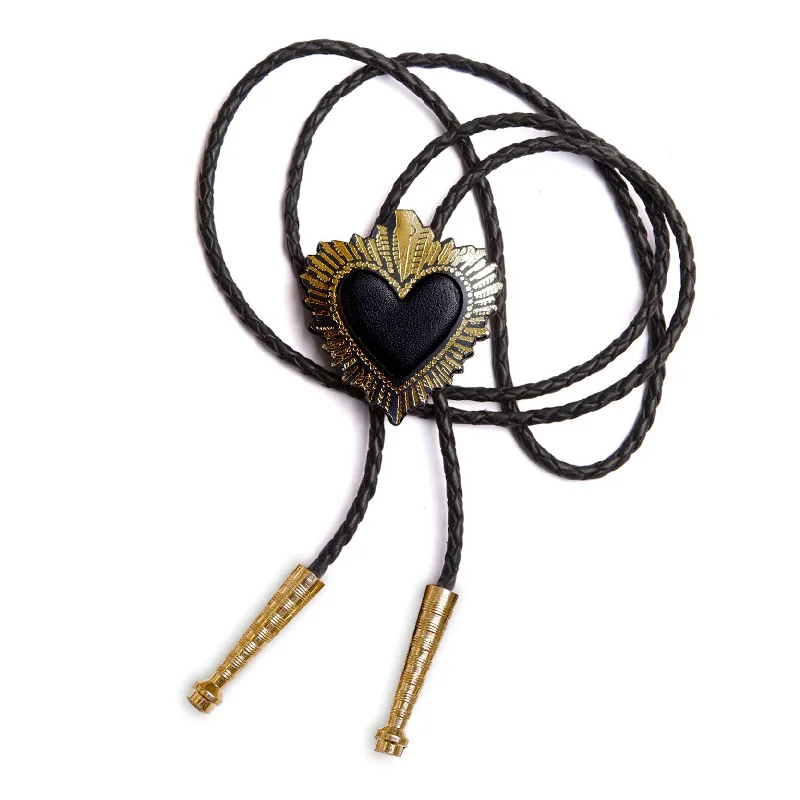 heart-shaped necklaces for women -SACRED HEART . bolo