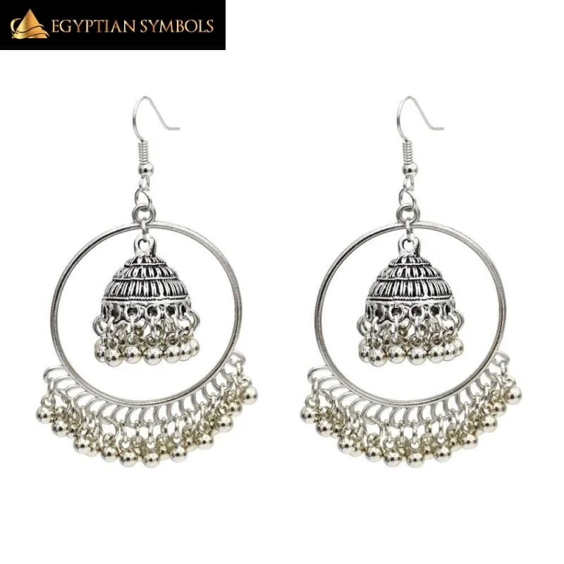 Egyptian Pendant Earrings