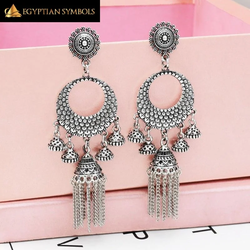 Egyptian Earrings - Tribal