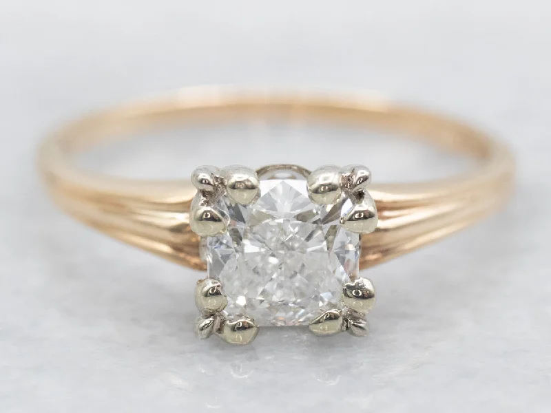 bespoke engagement rings -Diamond Solitaire Engagement Ring