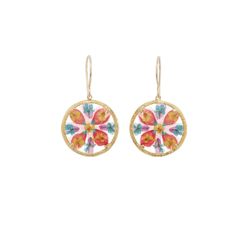 Small Mandala Earrings