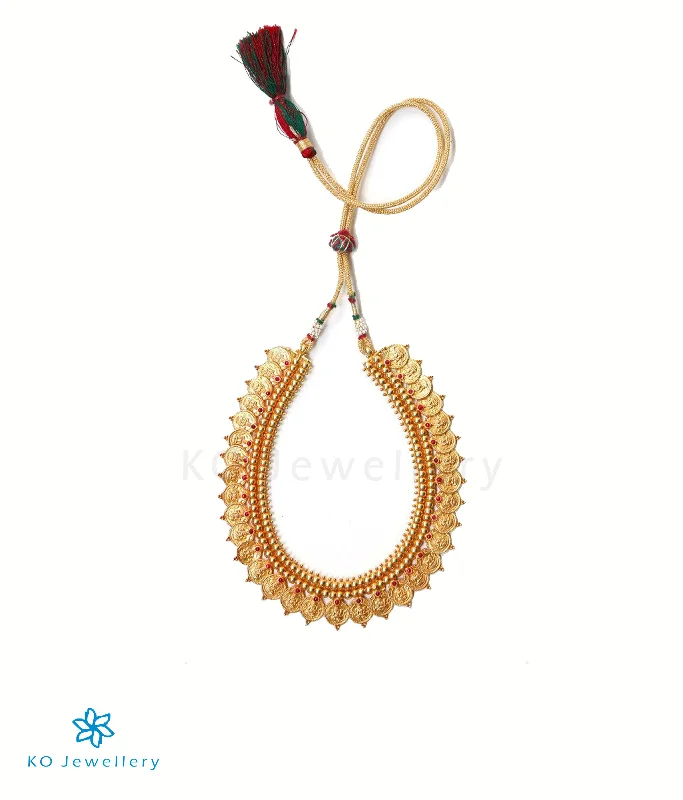 gemstone pendant necklaces for women -The Navya Kasina-Hara Necklace