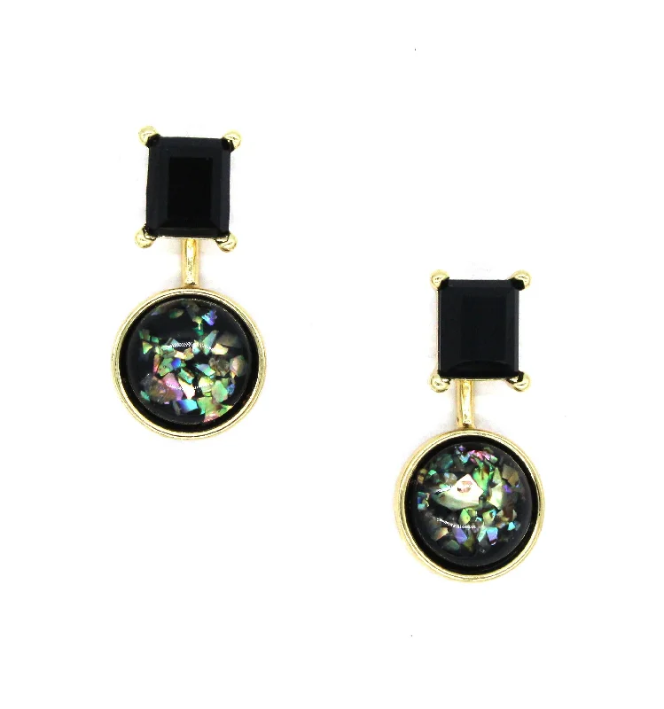 Cosmic Glow Ear Jacket Earrings