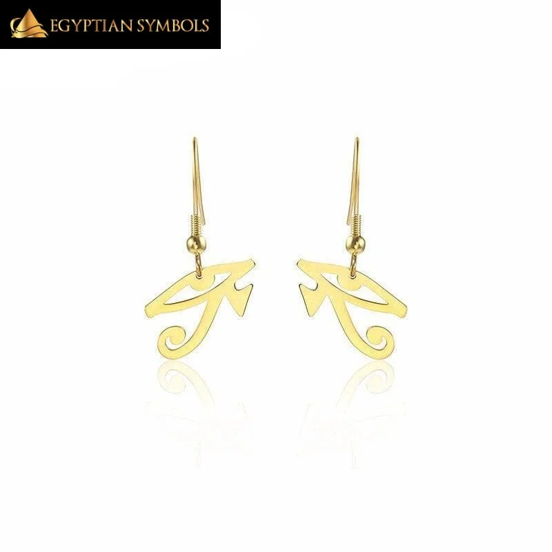 Egyptian Eye of Horus Earrings